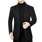 Men's Classic Slim Fit Patterned Blazer