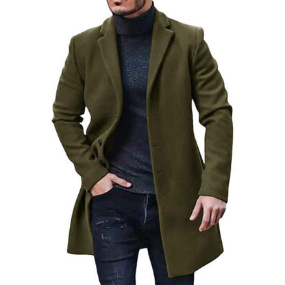 ⏳Time-Limited Special⏰Versatile and Cozy Tweed Coat for Men